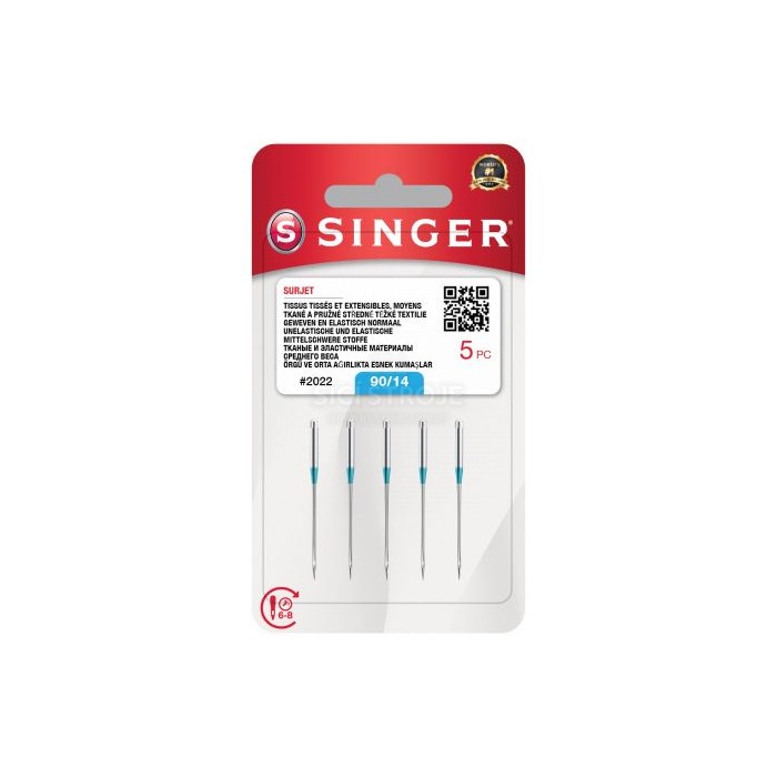 Jehly Singer 2022 - 90/14 - 5 ks - Overlock (ELx705)